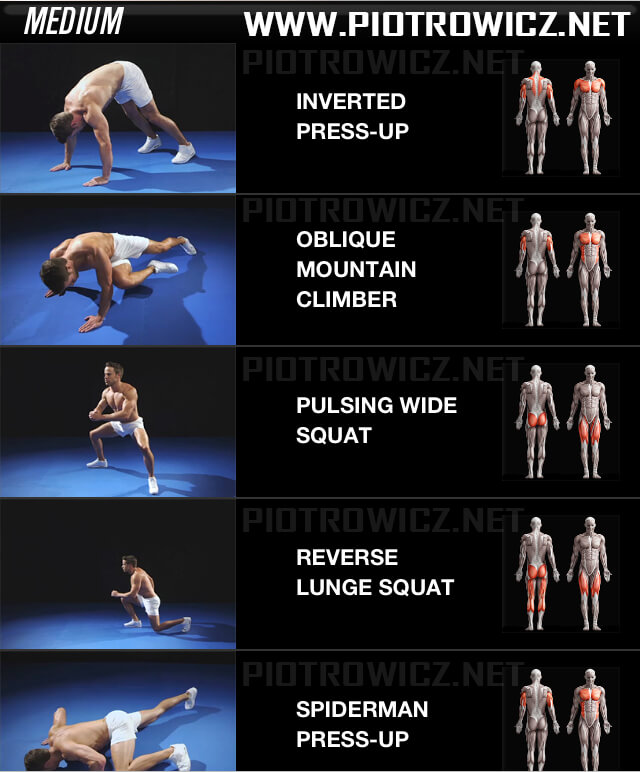 Medium Male Body Workout - Sixpack Exercises Healthy Fitness Gym