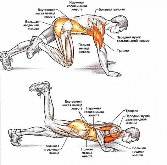 One Leg Push Up - Chest Tricep Training Workout Routine Healthy