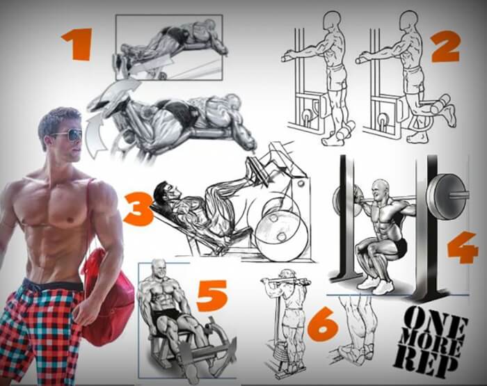 Day 4 : Legs Workout - Fitness Training Health Body Lower Calf