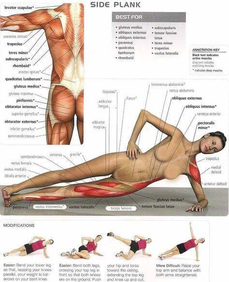 Side Plank Level 9000 Best Sixpack Exercises Training Sixpack Ab