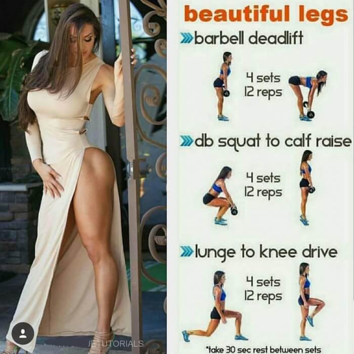 Beautiful Legs Workout Plan - Healthy Fitness Training