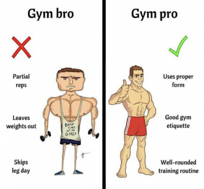 Gym Bro vs. Gym Pro - Haha Must See 