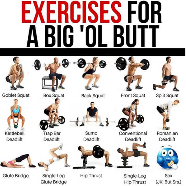Exercises for A Big Ol Butt! Best Training Plan