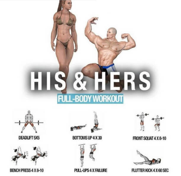 His & Hers Full-Body Workout! Healthy Fit Training