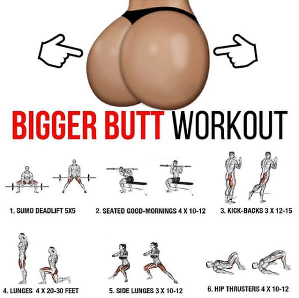 Bigger Butt Workout Plan! Healthy Fitness Training