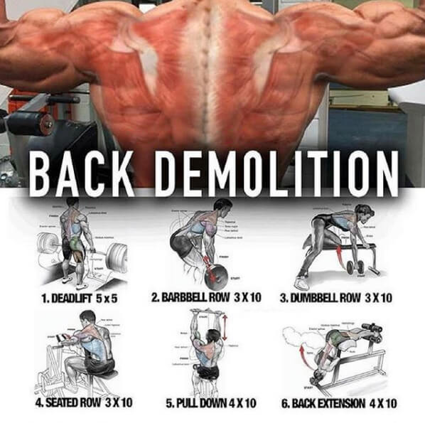 Back Demolition! Hardcore Workout For Stronger Lat