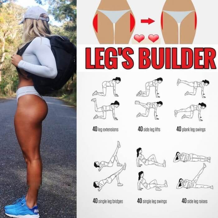 Legs Builder! Sexy Leg And Butt Training Plan