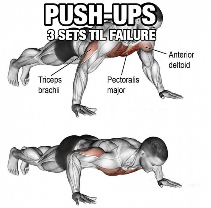 Chest Workout But Slightly Different Part 1! Push-Ups Training