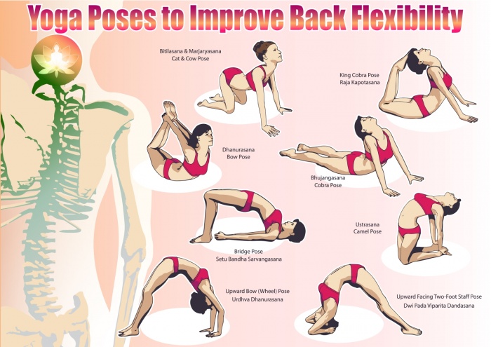 Yoga Pose to improve back flexibility - Healthy Fitness Training